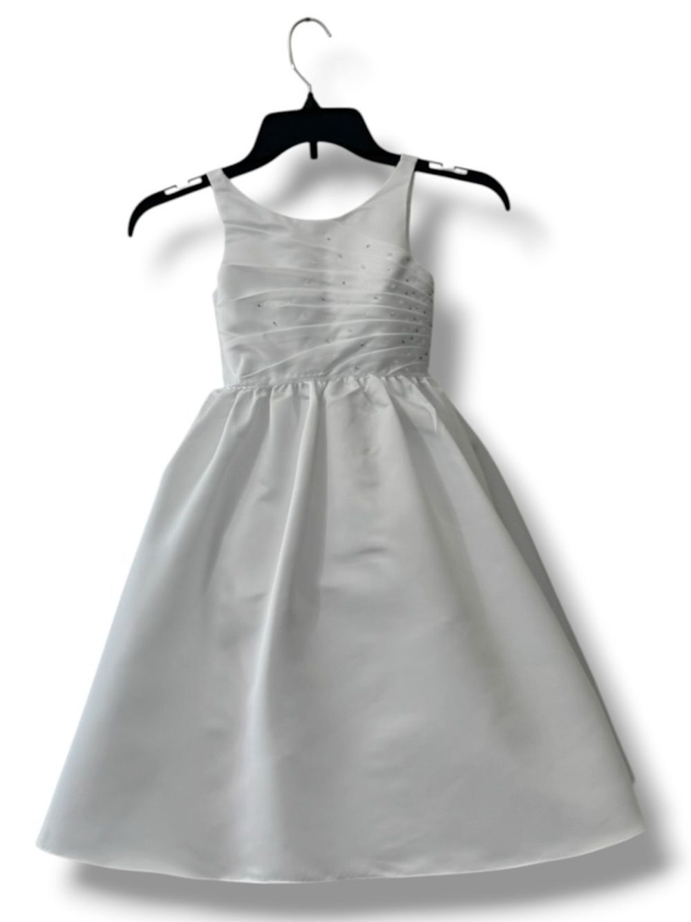 Cherish White Flower Girl Dress Size 3 Formal Special Occasion Classic